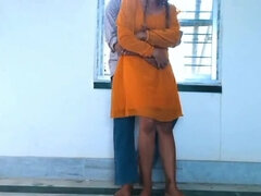 19-Year-Old Indian Girl Fucks Her Lover Doggy Style - Homemade Desi Sex with Hindi Audio