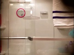 Kristin Krug. Washing her pussy.