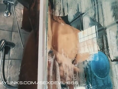 Morning Shower With Dildo