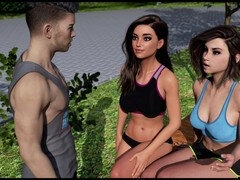 Dreidimensional, Leie, Aus dem arsch in den mund, Grosser arsch, Bikini, Braunhaarige, Spiele