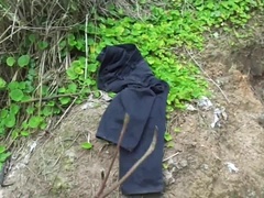 Enthousiasteling, Kont, Grote kont, Huisgemaakt, Latijnse vrouw, Orgasme, Buiten, Feest