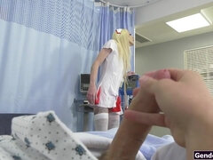 항문, 큰 음경, 오랄섹스, 깊은목구멍, 핸드잡, 간호사, 성전환자, 젖가슴