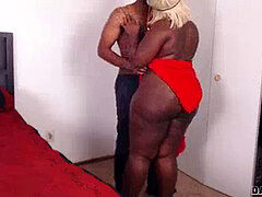 Iso kaunis nainen, Iso kulli, Musta, Spermashotti, Tumma