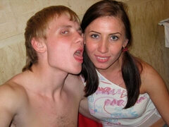 Røv, Stor pik, Pik sutte, Hundestilling, Køkken, Rottehaler, Mager, Bryster