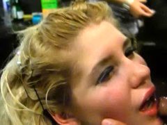 Analny, Blondynka, Obciąganie, Brunetka, Grupa, Pończochy