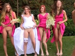 Bride To Be and Her Three Bridesmaids