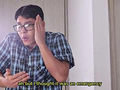 SEXY MILF GETS FUCKED IN THE ASS BY A VIRGIN BOY