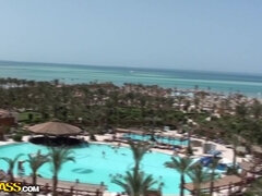 Strand, Brunette, Offentlig, Tatovering