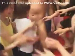 Aziatisch, Pijpbeurt, Japaans, Secretaresse, Kousen, Trio, Tieten likken