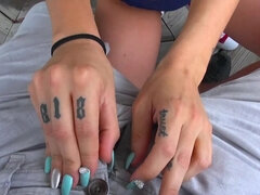 Grote lul, Grote mammen, Pijpbeurt, Bruinharig, Hardcore, Natuurlijke tieten, Gezichtspunt, Rijden