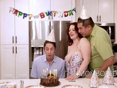 Азиатки, Грудастые, Семья, Секс без цензуры, Милф, Мачеха