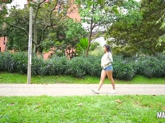 Stor stjärt, Stor kuk, Avsugning, Brunett, Hd, Latina, Naturlig, Tatuering