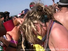 Amatør, Strand, Skole, Blotting, Kjæreste, Utendørs, Offentlig, Tenåring