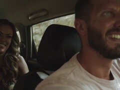 Stor kuk, Blondin, Avsugning, Långt ner i halsen, Doggystyle, Hd, Liten och nätt, Fitta