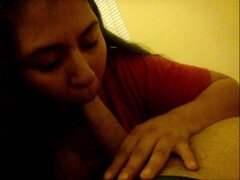 Amatør, Stor svart kvinne, Stor rumpe, Store pupper, Kukk suging, Brunette, Hjemmelaget, Spansk