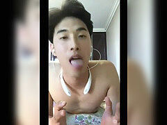 KOREAN heterosexual stud pop-shot