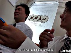 Mikha Kururi and Tsuna Tores in Train Fuck