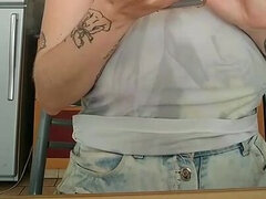 Enthousiasteling, Aziatisch, Grote kont, Grote mammen, Latijnse vrouw