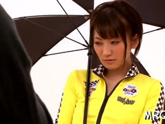 Savory saki kouzai gets prepared to spunk at last