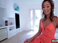 Mom-and-son, natural-boobs, taboo