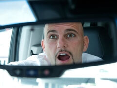 Blasen, Auto, Schwarz, Fett, Interrassisch, Lecken, Milf, Muschi