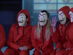 Brunetta, Gruppo, Sega, Lingerie, Mamma che vorrei scoparmi, Orgia, Terzetto, Tette