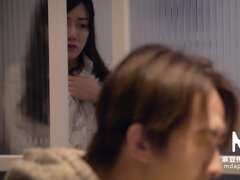 Japanese lustful wench thrilling sex clip