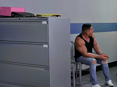 Bisexual fuckers drill a dirty little girl in a wet pussy