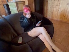 Kuřba, Nohy, Honění, Bozkávanie, Nylonové, Spandex