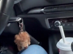 18 éves, Amatőr, Cumizás, Gépkocsi, Pár, Német, Szabadban, Tini