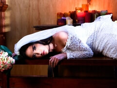 Iso perse, Iso kulli, Suihinotto, Takaapäin, Karvainen, Luonnolliset tissit, Pienikokoinen, Teini