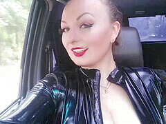 Bondage discipline sadomasochisme, Grote kont, Dominatie, Dominante vrouw, Latex, Meesteres