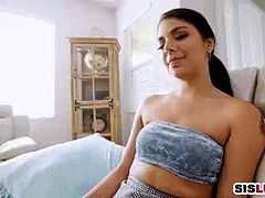 Nubile, sucking-dick, black-haired