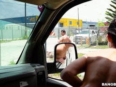 Pik sutte, Brunette, Bus, Komme i munden, Hundestilling, Hårdt, Ridning, Barberet