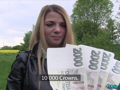 Pik sutte, Tjekke, Hårdt, Udendørs, Pov, Offentlig, Realitet, Teenager