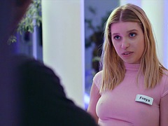 큰 음경, 큰 가슴, 흑인, 금발의, 오랄섹스, 에보니, 다른 인종간의, 타는