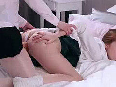 Лесбиянка, Страпон, Молоденькие, Игрушки