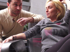 Anal, Cul, Beauté, Brunette brune, Queue, Grosse, Avaler, Nénés