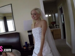 Hot Bride Eliza Jane And Her Naughty Bridesmaids Share Best Man's Dick Before The Wedding