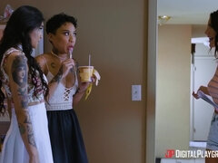 18, Kuřba, Brunetka, Podvádzanie, Vysokoškoláčka, Hlboký orál, Európskej, Manželka