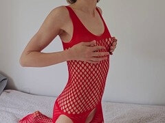 目瞪口呆, 自家製, 乳首, 義母