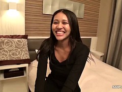 Asiático, Chica, Mamada, Corrida, Japonés, Pezones, Tatuaje