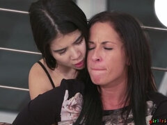 Badrum, Fingering, Flickvän, Kök, Slick, Fitta, Vibrator, Voyeur