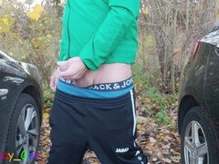 Amatør, Bil, Fanget, Buttet, Onani, Offentlig, Barberet, Solo