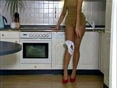 Brunette brune, Célébrité, Fétiche, Nylon, Jarretelles