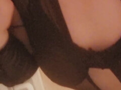 Amatoriale, Bionda, Pompino, Vibratore, Lingerie, Matura, Donna con pene, Solo