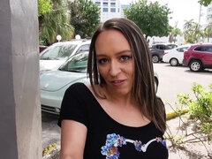 Amateur, Mamada, Morena, Tetona, Coche, Corridas faciales, Hd, Montar