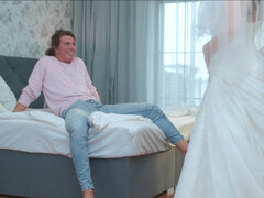 Bride Olivia Sparkle wants to relax