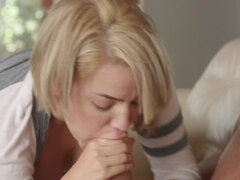 Obciąganie, Wytrysk, Córka, Twarzowy, Palcówka, Hd, Naturalne cycki, Squirting