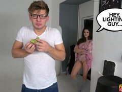 Tyłek, Niemowlę, Brunetka, Pornstars, Cipka, Ogolona, Wysoki, Cycki